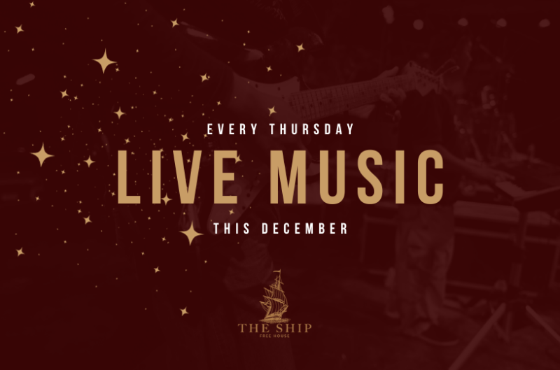 Live music nights at The Ship in Southwark throughout December