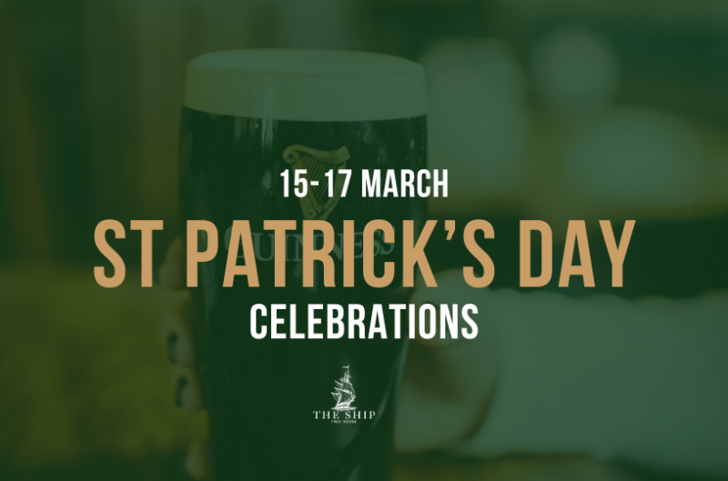 St. Patrick's Weekend celebrations at The Ship in Southwark.